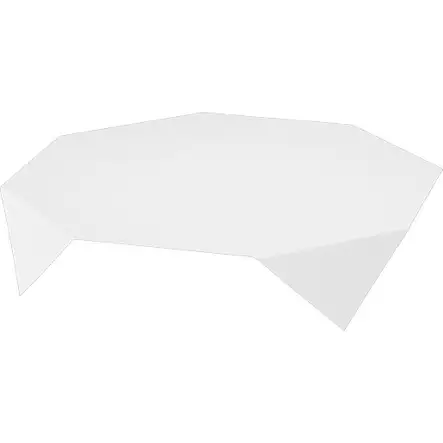 Dunisilk®-kateliina 84x84 cm Valkoinen - Liinat - DUNI165218 - 1