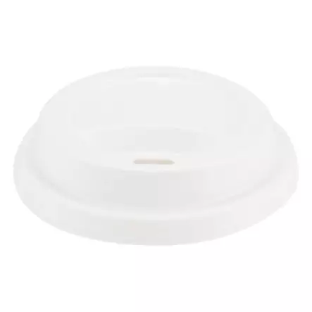 Kansi kahvikuppiin, valkoinen, 8cm 1000 - Mukit, kupit - AB17185-lid-valk - 1